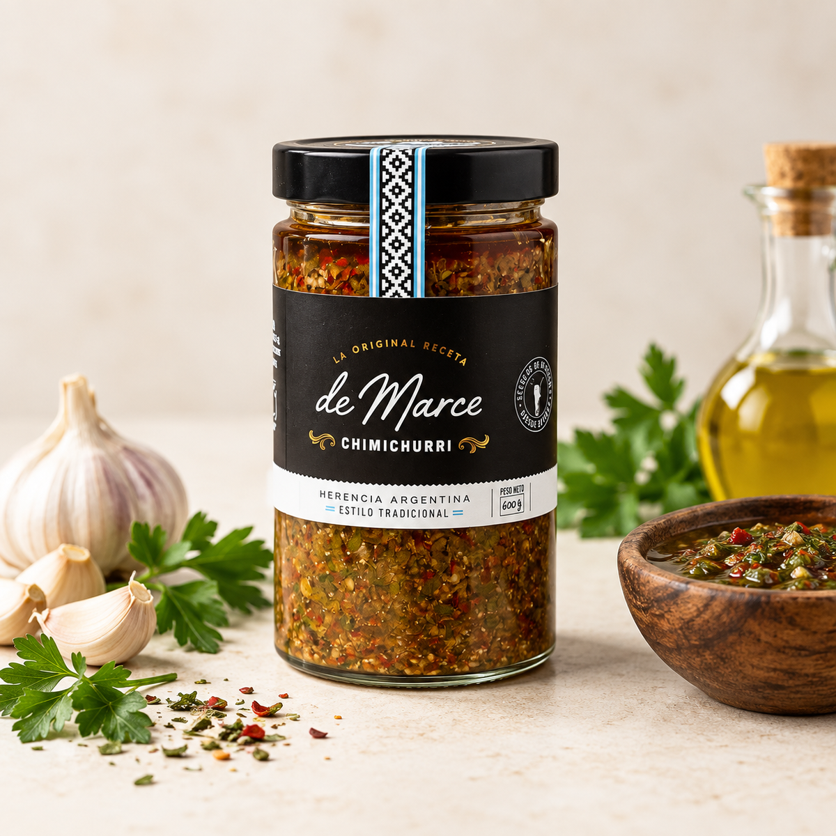 Chimichurri Argentino Artesanal deMarce 600g